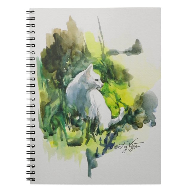 Caderno Espiral Lady In The Sun Notebook (Frente)