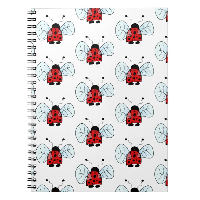 Caderno Espiral Ladybird (Frente)