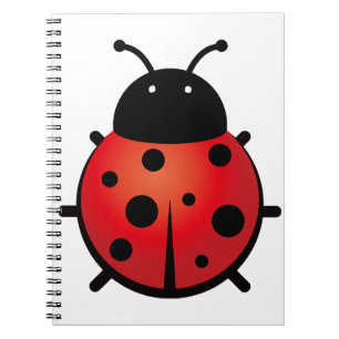 Caderno Espiral Ladybird