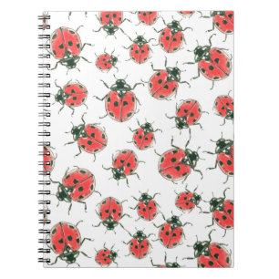 Caderno Espiral Ladybugs