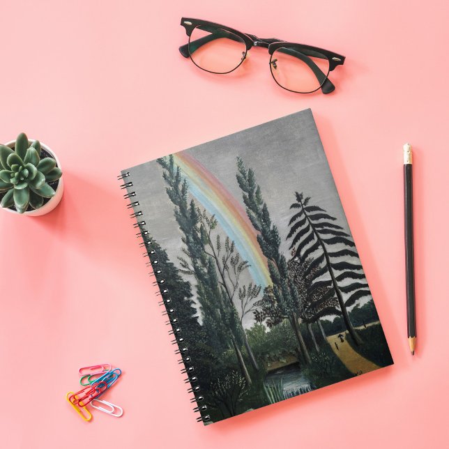 Caderno Espiral Lago Daumesnil | Henri Rousseau (Criador carregado)