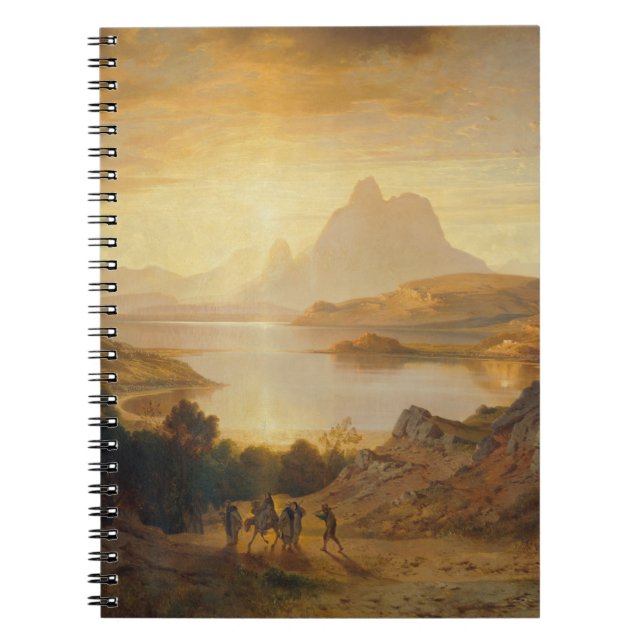 Caderno Espiral Lago de Lugano - Albert Zimmermann (Frente)