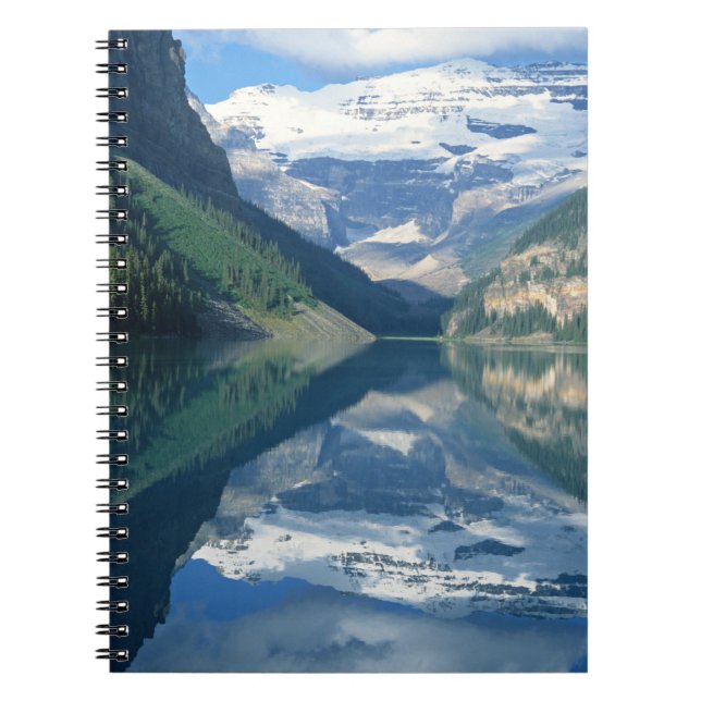 Caderno Espiral Lago Louise, Parque Nacional Banff, Alberta, (Frente)