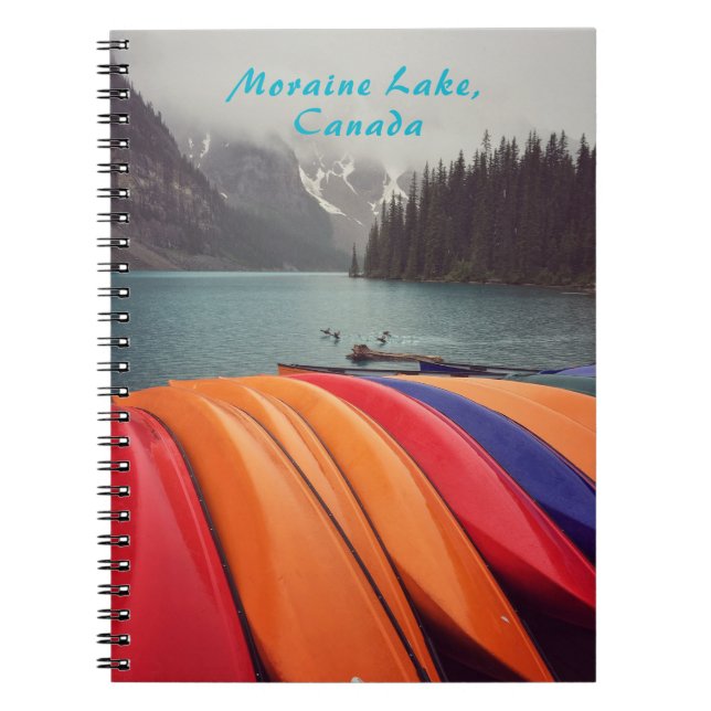 Caderno Espiral Lago Moraine (Frente)