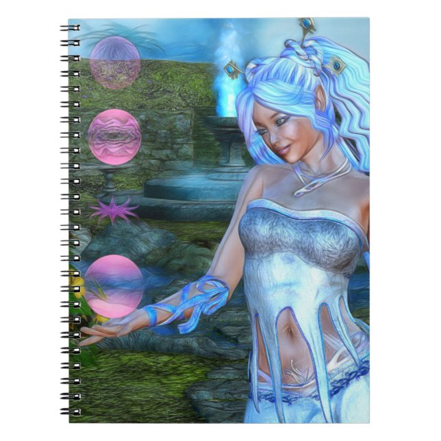 Caderno Espiral Lago Mysticals (Frente)