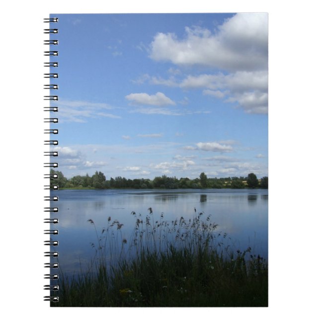 Caderno Espiral Lago Notebook (Frente)