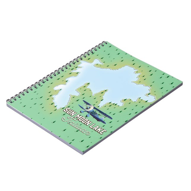 Caderno Espiral Lago Sol e Lua Taiwan (Left Side)