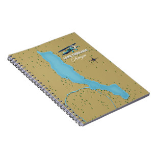 Caderno Espiral Lago Turkana Quénia