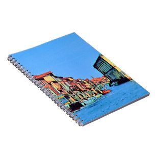 Caderno Espiral Lagoa Venetiana - MURANO - vista