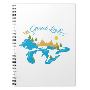 Caderno Espiral Lagos Excelentes