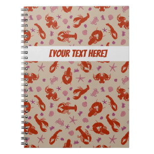 Caderno Espiral Lagosta - Notebook