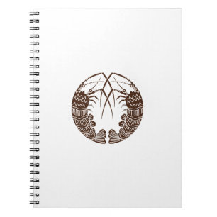 Caderno Espiral Lagostas espinhosas de frente