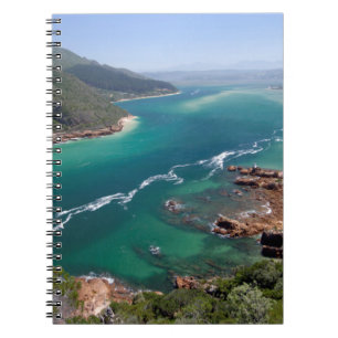 Caderno Espiral Laguna de Knysna, Garden Route, Cabo Ocidental