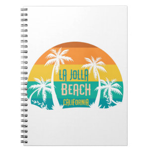 Caderno Espiral LaJolla Beach Retro