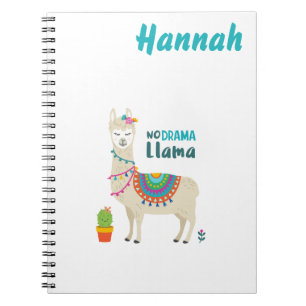 Caderno Espiral Lama legal Personnalised da estada
