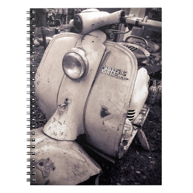 Caderno Espiral Lambretta 150 ld (Frente)