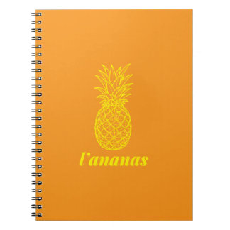 Caderno Espiral l'ananas