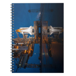 Caderno Espiral Lançamento do Blue Sky for Space Shuttle Atlantis