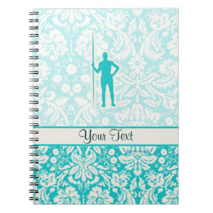 Caderno Espiral Lance de dardo da cerceta