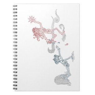 Caderno Espiral lanche de macaco