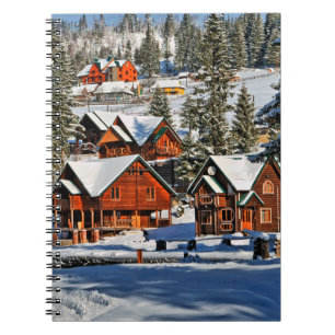 Caderno Espiral Landscapemountain,ski,neve,inverno,ativo,ar,frio