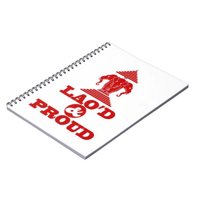 CADERNO ESPIRAL LAO'D E ORGULHO (Left Side)