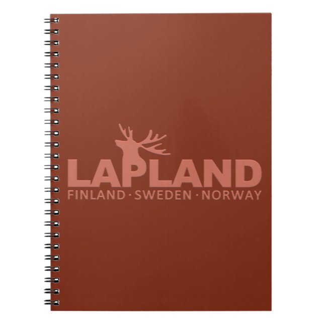 Caderno Espiral LAPLAND - notebook personalizado (Frente)