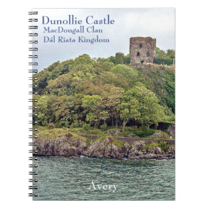 Caderno Espiral Lar Do Castelo De Dunollie Gaélico Antigo De MacDo
