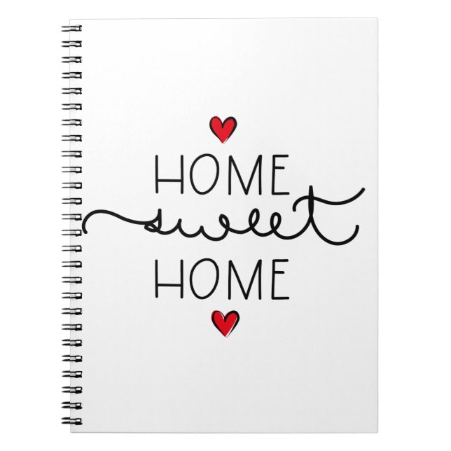 Caderno Espiral lar doce (Frente)