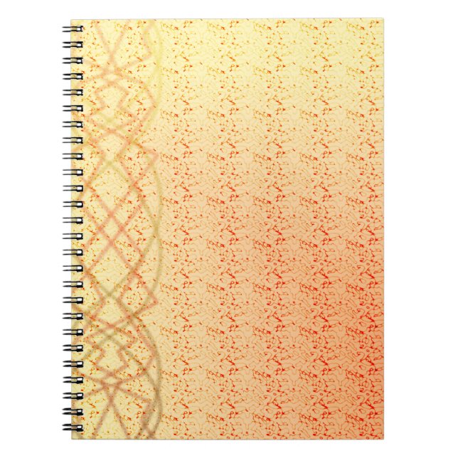 Caderno Espiral Laranja (Frente)