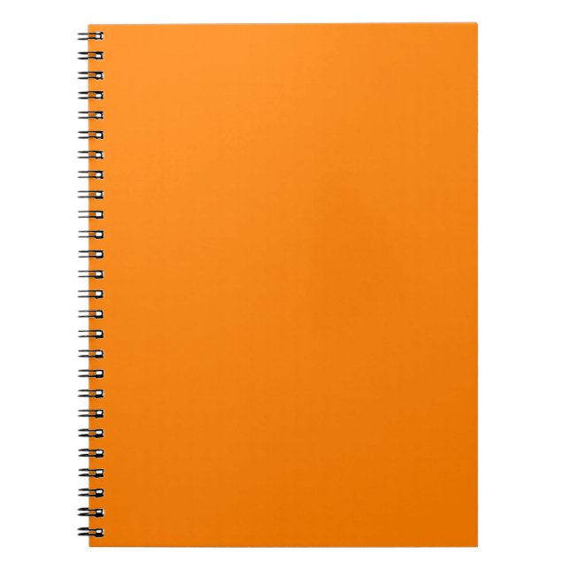 Caderno Espiral Laranja (Frente)