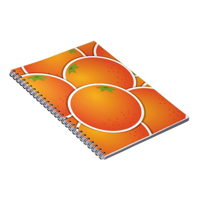 Caderno Espiral Laranjas funerárias (Lado Direito)