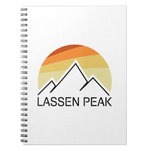 Caderno Espiral Lassen Peak California Retro