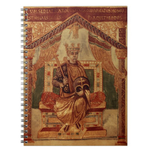 Caderno Espiral Lat 1152 f.3v Charlemagne (Carolus Magnus, Charles