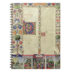 Caderno Espiral Lat 422 VolI fol.280v o começo do livro de