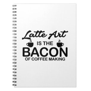 Caderno Espiral Latte Art