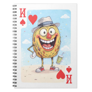 Caderno Espiral Laugh Deck