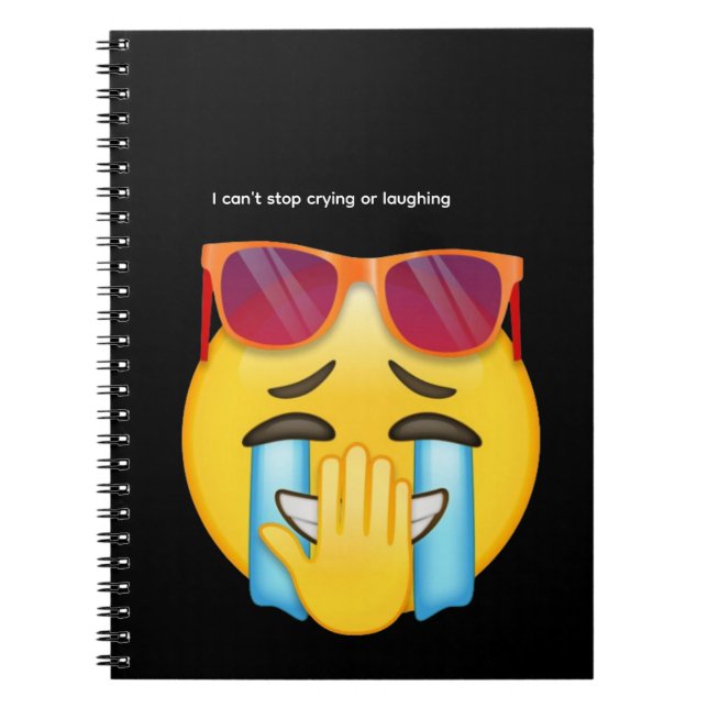 Caderno Espiral  Laughing Through Tears (Frente)