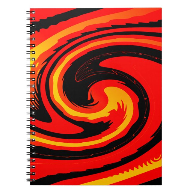 Caderno Espiral Lava (Frente)