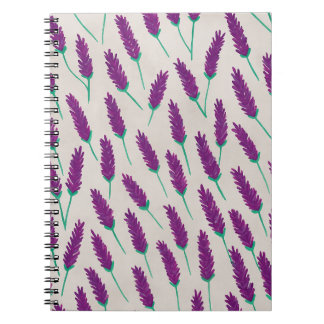 Caderno Espiral Lavanda Watercolor