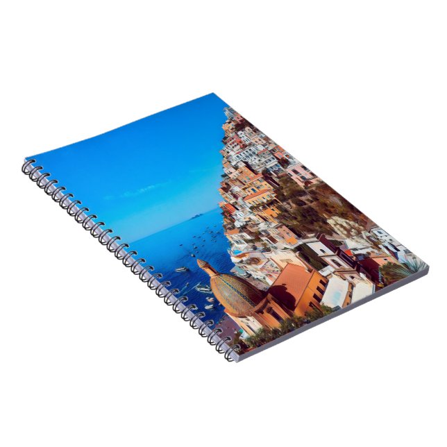 Caderno Espiral ldp POSITANO - Costa Amalfi - Panorama (Lado Direito)