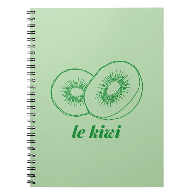 Caderno Espiral le kiwi (Frente)