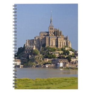 Caderno Espiral Le Mont Saint Michel na região de