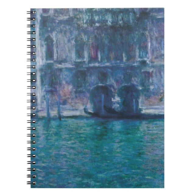 Caderno Espiral Le palais da Mula Claude Monet (Frente)