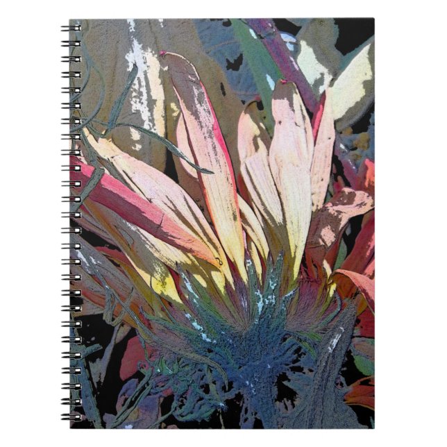 Caderno Espiral "le pass des fleurs" (Frente)