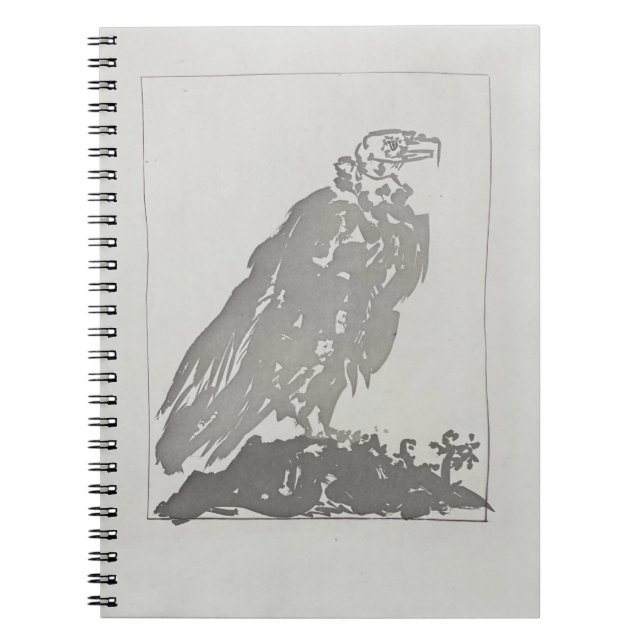 Caderno Espiral Le Vautour (O Abutre) (Frente)