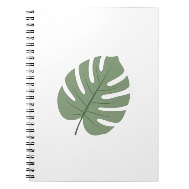 Caderno Espiral Leaf notebook (Frente)