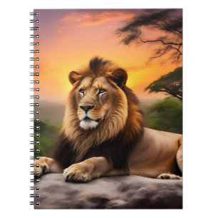 Caderno Espiral Leão
