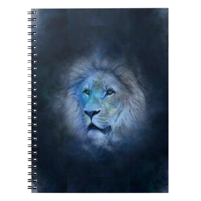 Caderno Espiral leão (Frente)