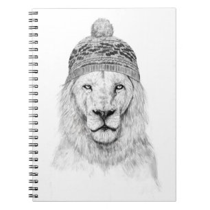 Caderno Espiral Leão de inverno (pc)
